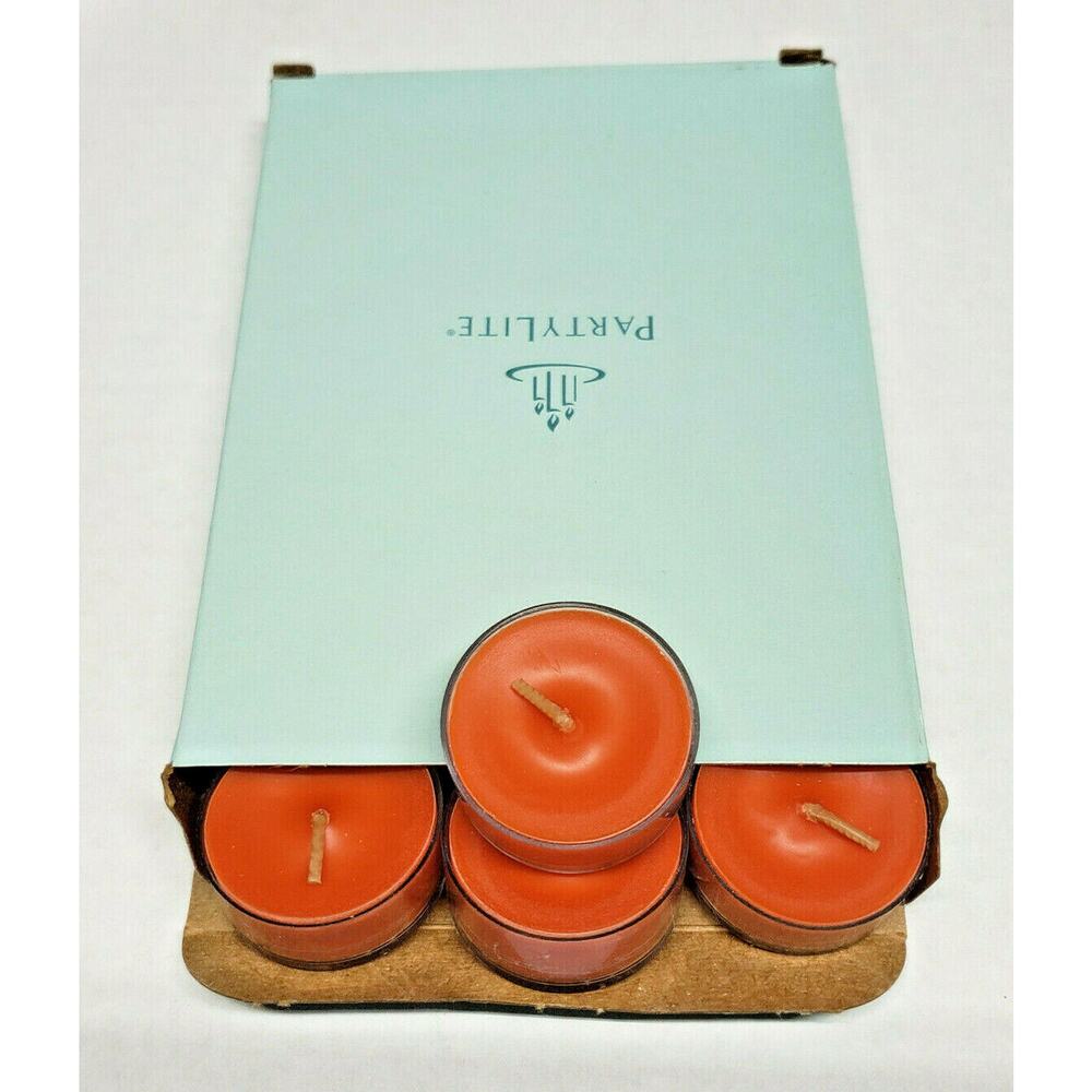 Partylite‎ Tealight 12 Candles NOS " Safari Sunset " P1F/V04355